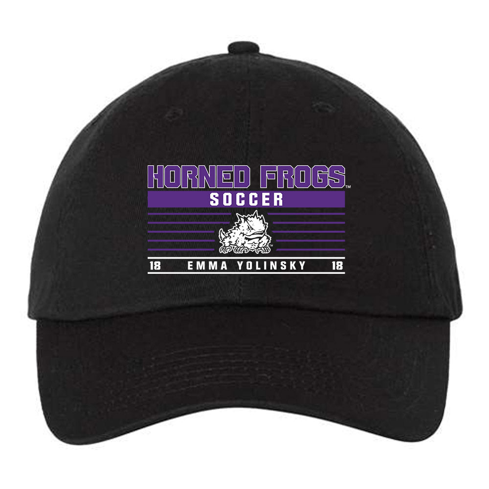 TCU - NCAA Women's Soccer : Emma Yolinsky - Dad Hat-0