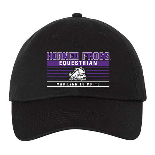 TCU - NCAA Equestrian : Madilynn Lo Porto - Dad Hat-0