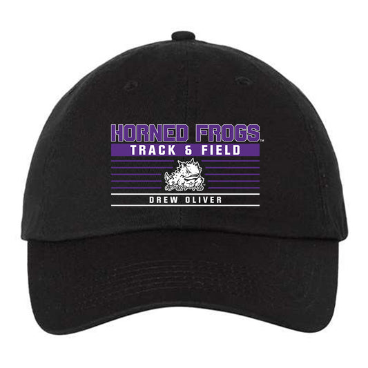 TCU - NCAA Men's Track & Field : Drew Oliver - Dad Hat-0