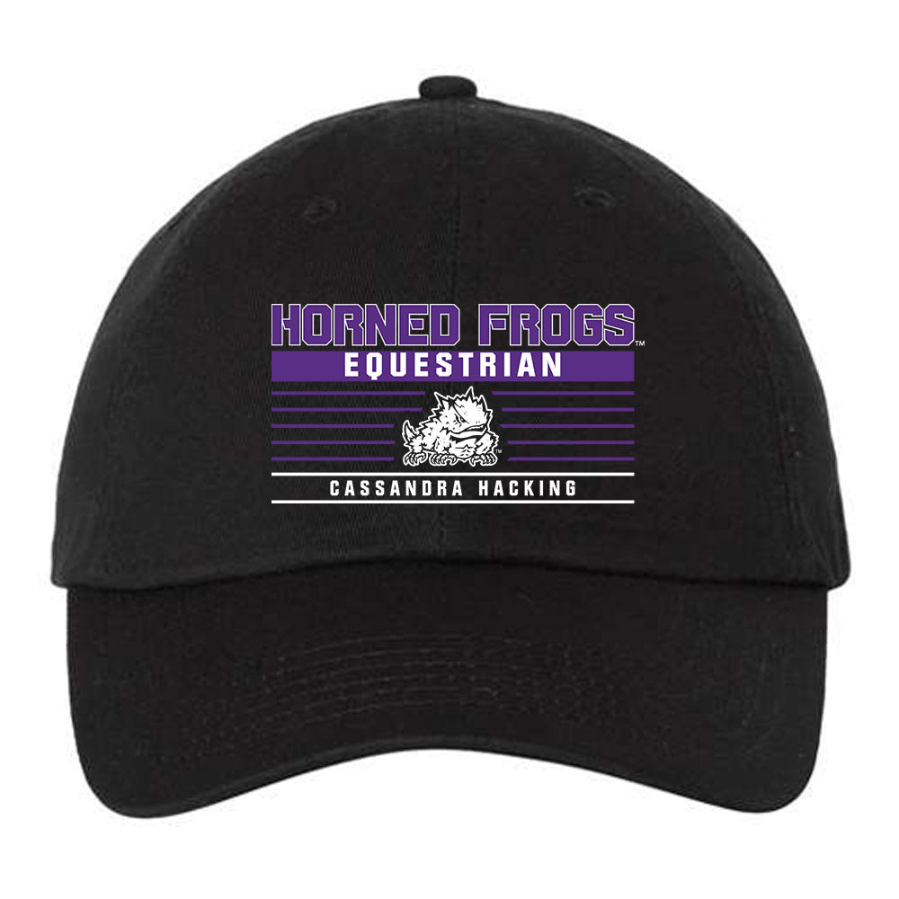 TCU - NCAA Equestrian : Cassandra Hacking - Dad Hat-0