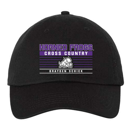 TCU - NCAA Men's Cross Country : Brayden Schick - Dad Hat-0