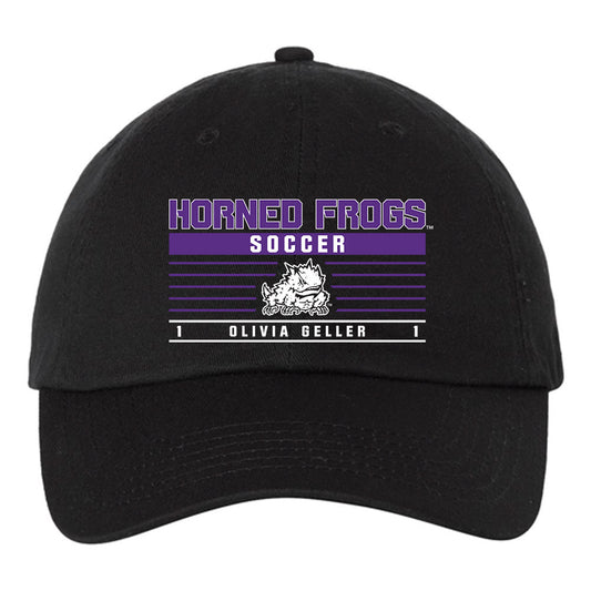 TCU - NCAA Women's Soccer : Olivia Geller - Dad Hat