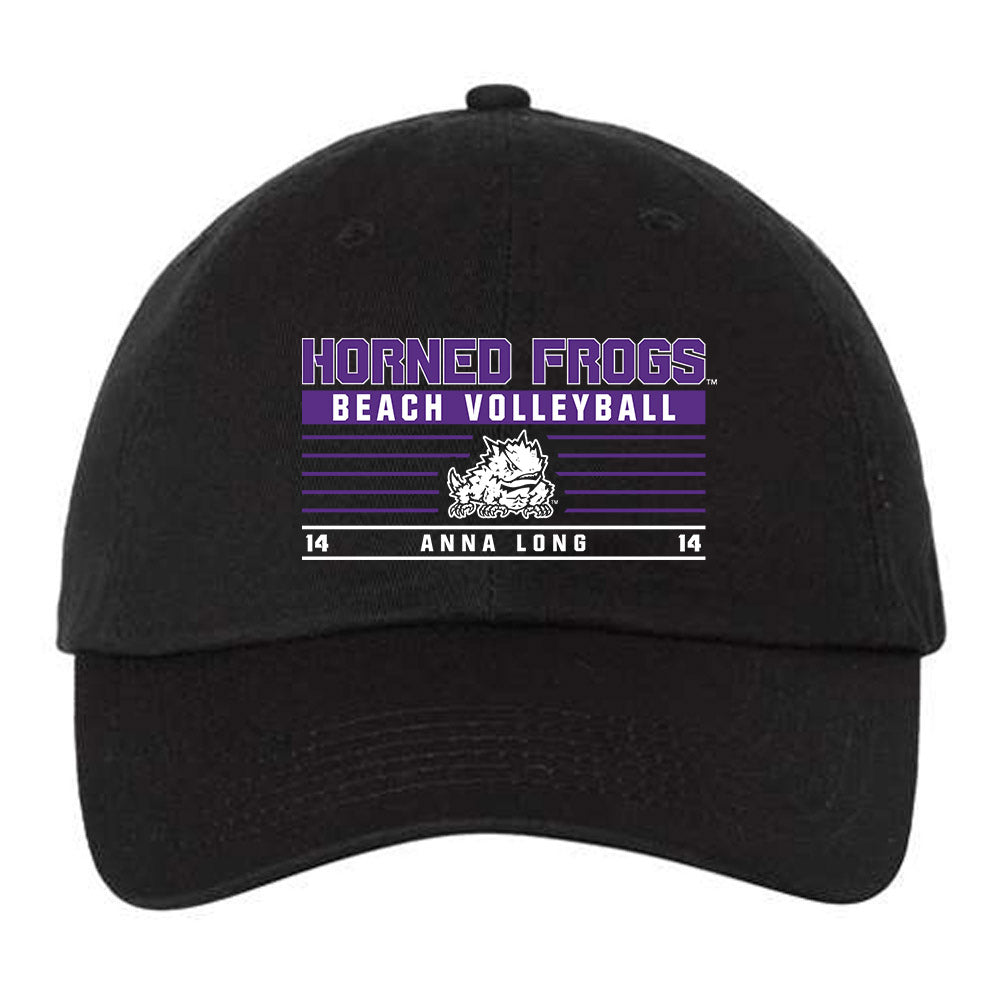 TCU - NCAA Beach Volleyball : Anna Long - Dad Hat-0