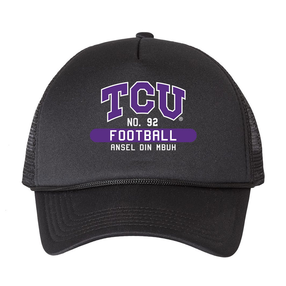 TCU - NCAA Football : Ansel Din-Mbuh - Trucker Hat-0