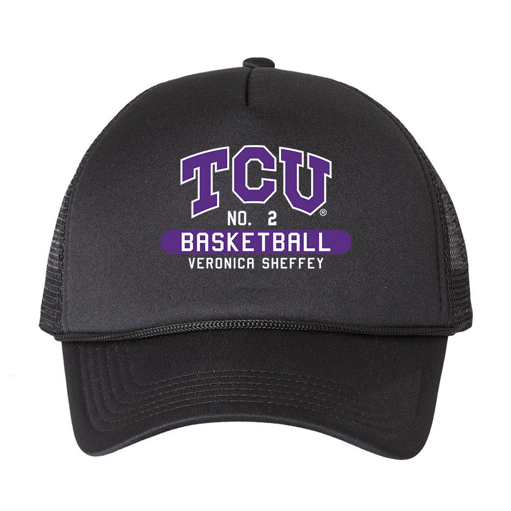 TCU - NCAA Women's Basketball : Veronica Sheffey - Trucker Hat-0