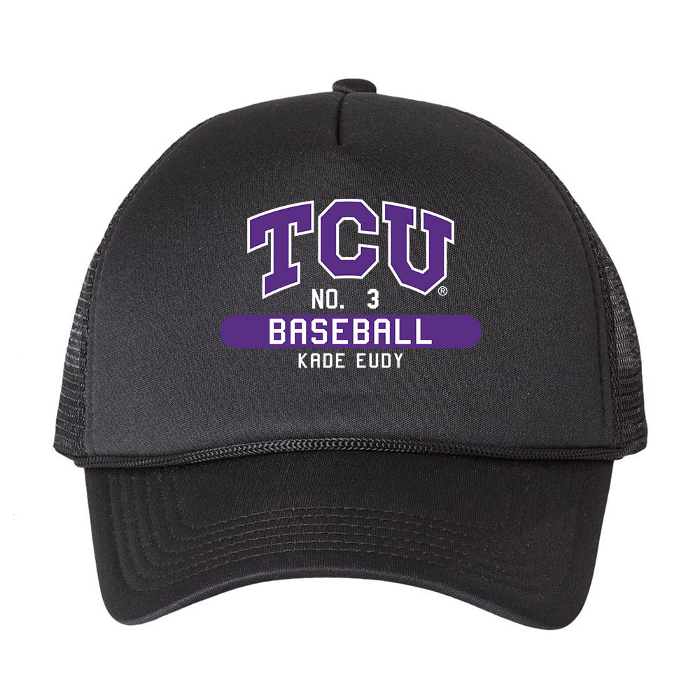 TCU - NCAA Baseball : Kade Eudy - Trucker Hat-0