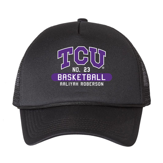 TCU - NCAA Women's Basketball : Aaliyah Roberson - Trucker Hat Black