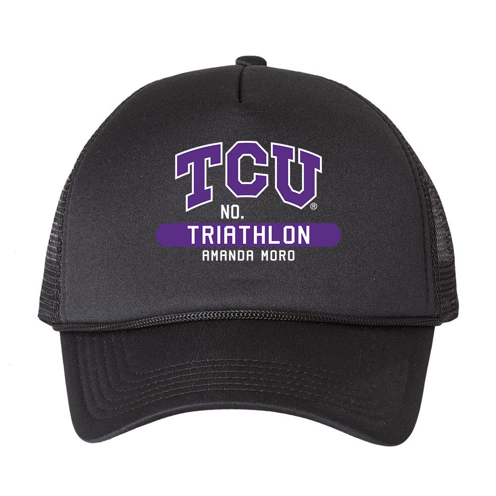 TCU - NCAA Triathlon : Amanda Moro - Trucker Hat-0