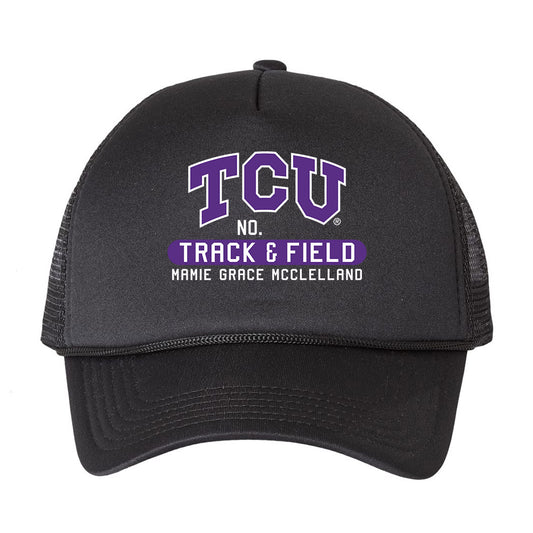 TCU - NCAA Women's Track & Field : Mamie Grace McClelland - Trucker Hat