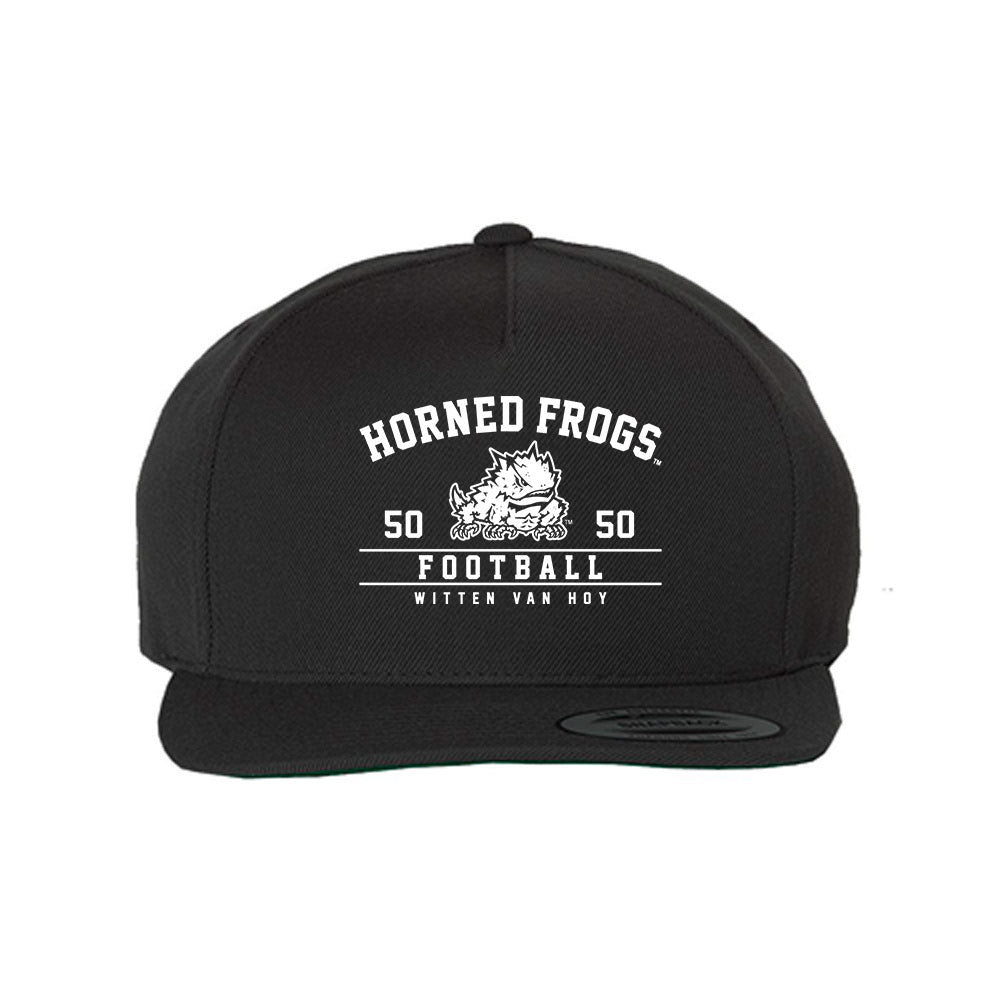 TCU - NCAA Football : Witten Van Hoy - Snapback Hat-0