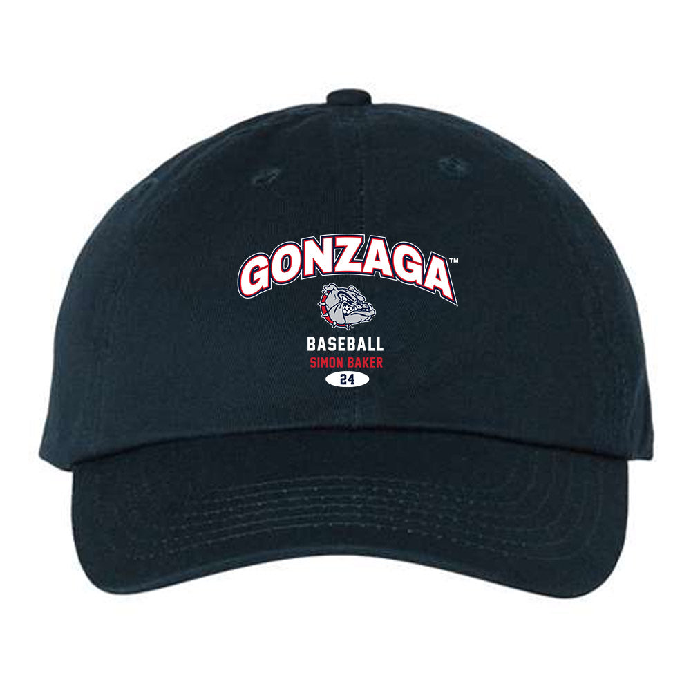 Gonzaga - NCAA Baseball : Simon Baker - Dad Hat-0