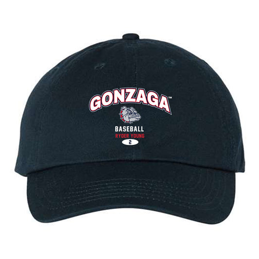 Gonzaga - NCAA Baseball : Ryder Young - Dad Hat-0