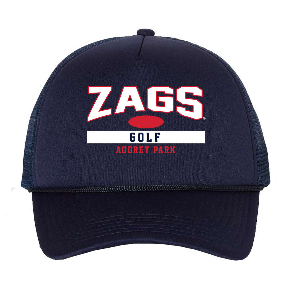 Gonzaga - NCAA Women's Golf : Audrey Park - Trucker Hat-0