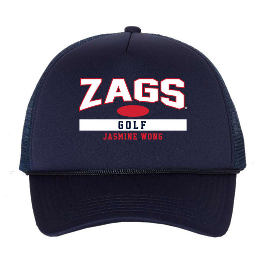 Gonzaga - NCAA Women's Golf : Jasmine Wong - Trucker Hat-0