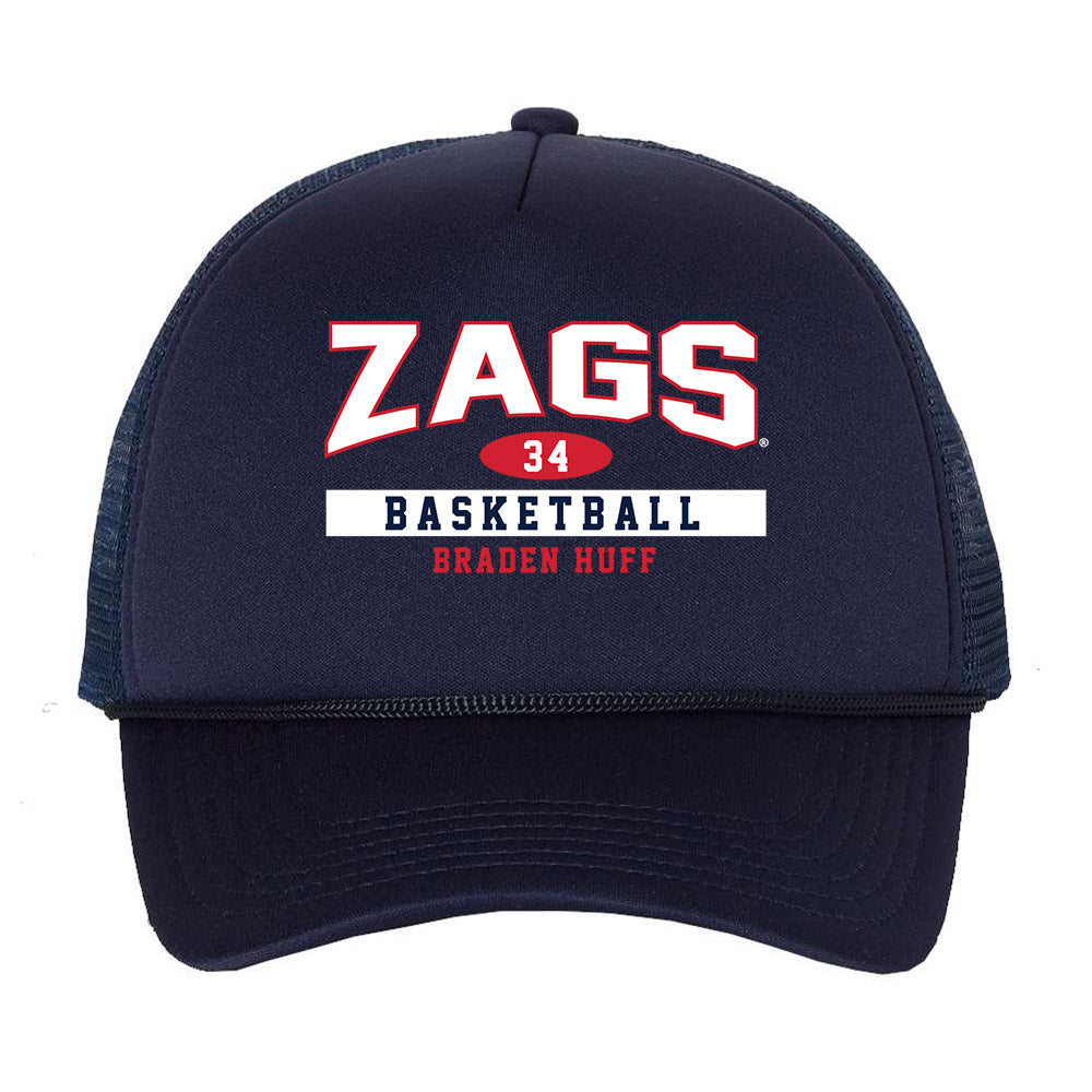 Gonzaga - NCAA Men's Basketball : Braden Huff - Trucker Hat