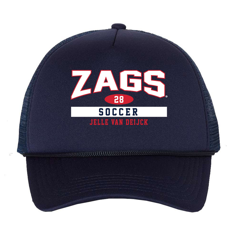 Gonzaga - NCAA Men's Soccer : Jelle van Deijck - Trucker Hat