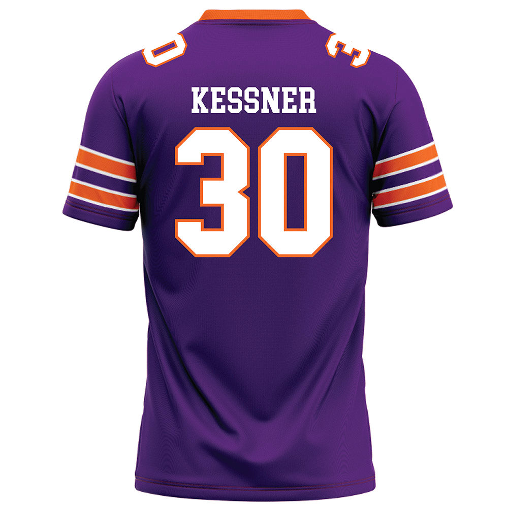 HWS - NCAA Football : Sean Kessner - Purple Football Jersey-1