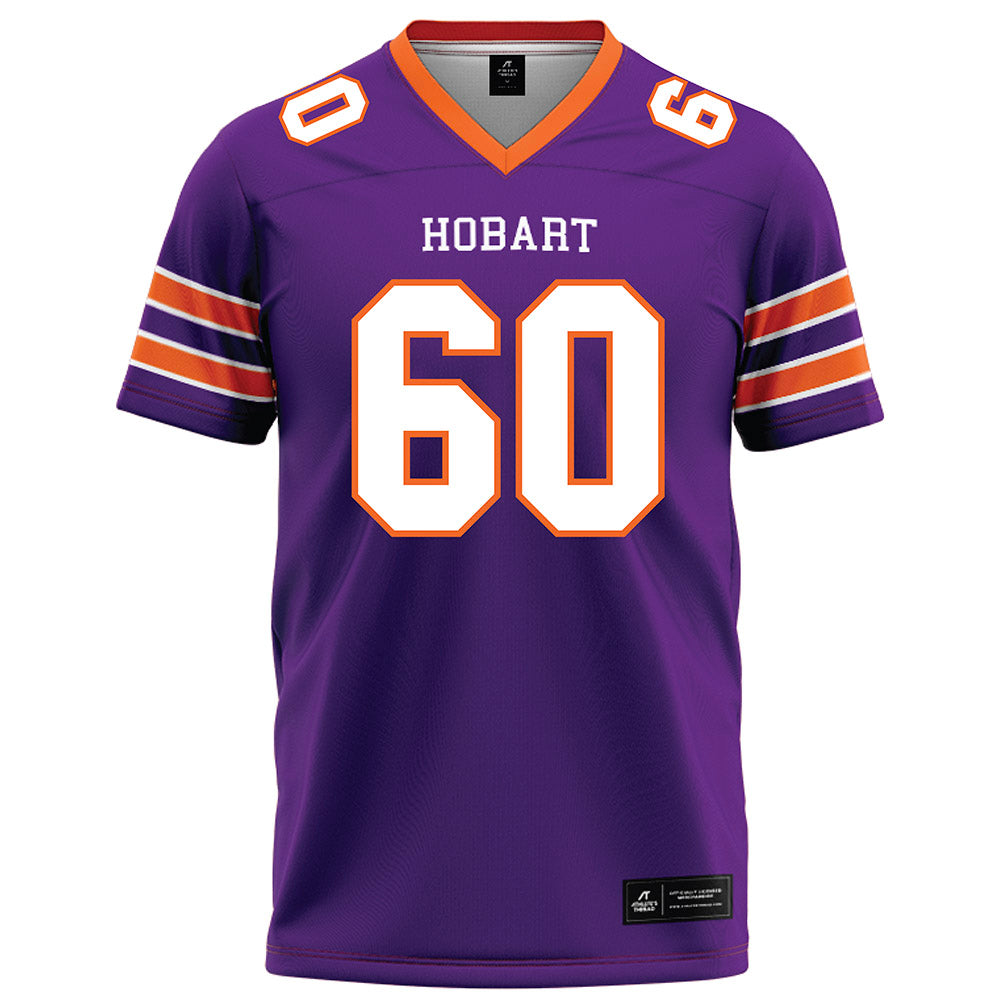 HWS - NCAA Football : Mark Dodaj - Purple Football Jersey-0