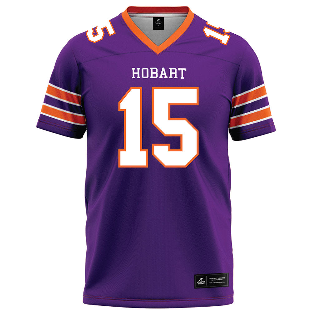 HWS - NCAA Football : Sam Sklar - Purple Football Jersey-0