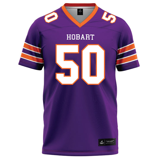 HWS - NCAA Football : Braedon Serna - Purple Football Jersey-0