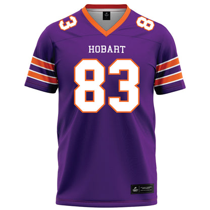 HWS - NCAA Football : Luke Monteyne - Purple Football Jersey-0