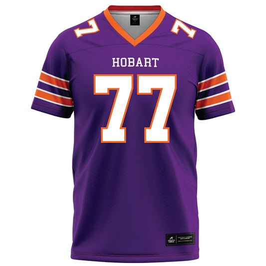 HWS - NCAA Football : Tyrese Taylor - Purple Football Jersey-0