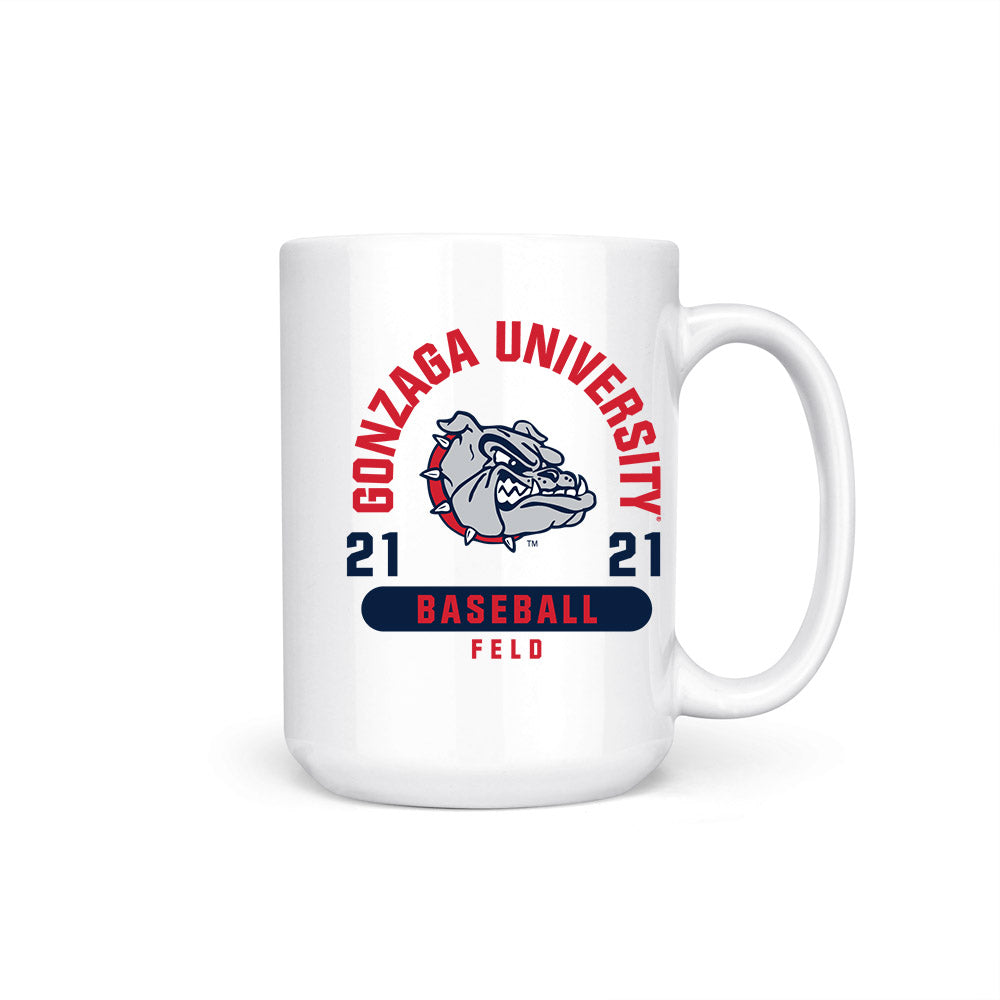 Gonzaga - NCAA Baseball : Justin Feld - Coffee Mug-0