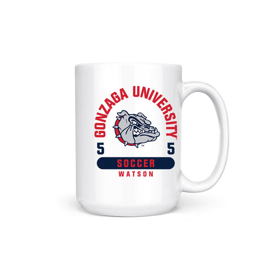 Gonzaga - NCAA Men's Soccer : Terry Watson - Coffee Mug-0