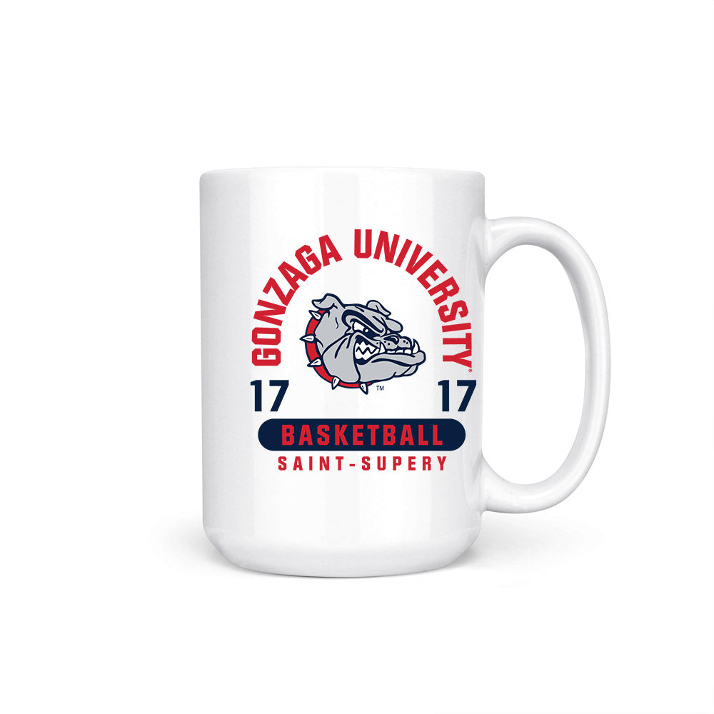 Gonzaga - NCAA Men's Basketball : Mario Saint-Supery - Coffee Mug-0