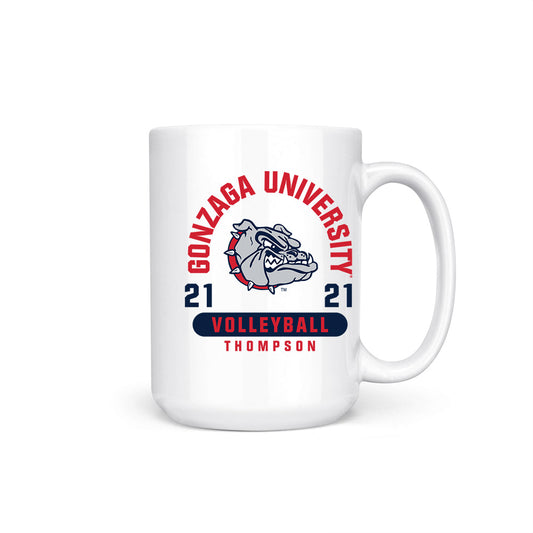 Gonzaga - NCAA Women's Volleyball : Fallon Thompson - Coffee Mug-0