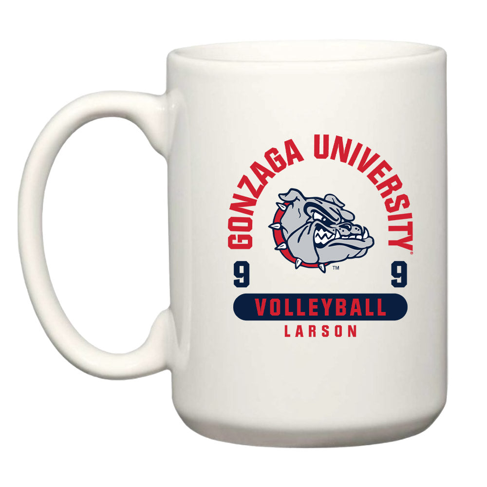 Gonzaga - NCAA Women's Volleyball : Autumn Larson - Coffee Mug