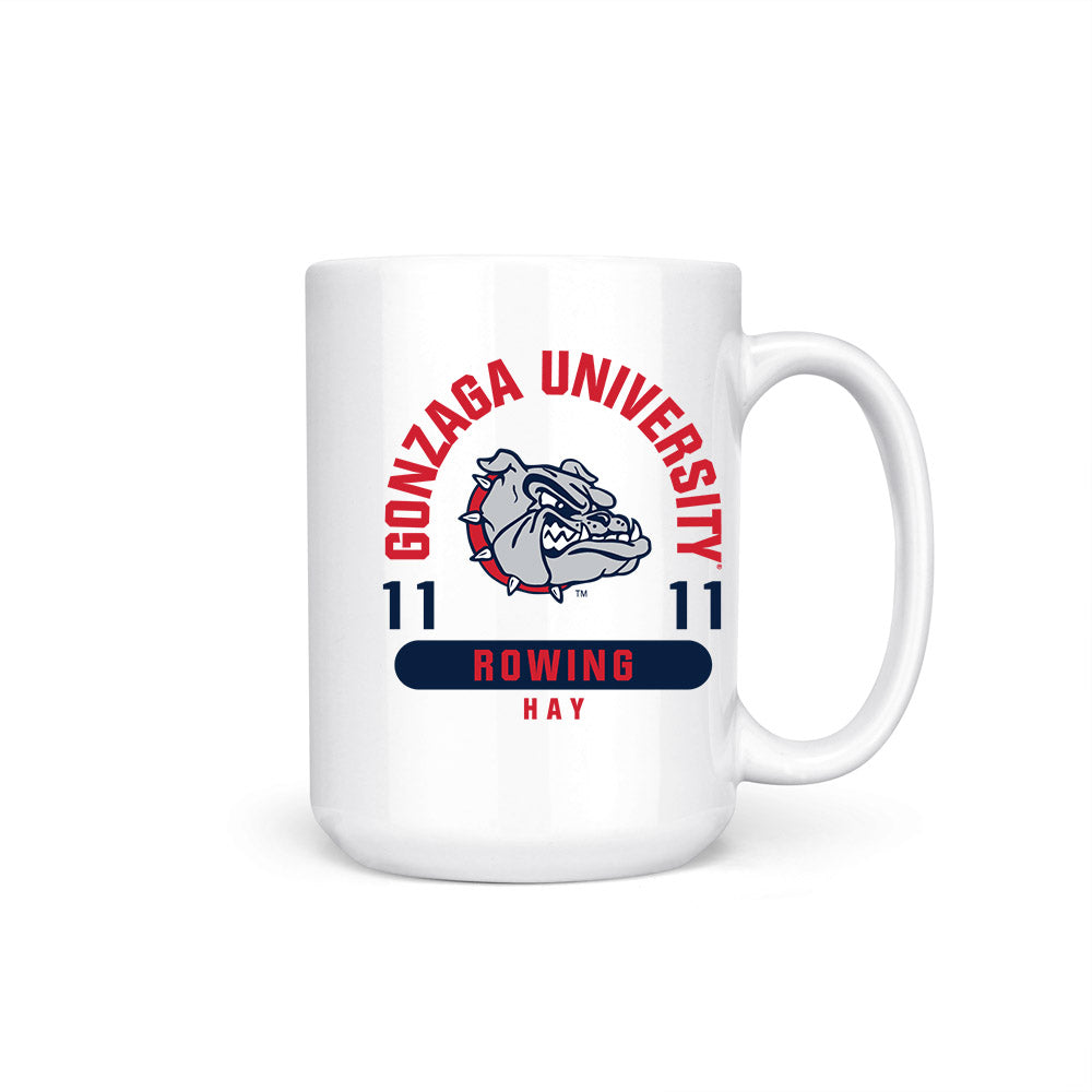 Gonzaga - NCAA Men's Rowing : Bennett Hay - Coffee Mug-0