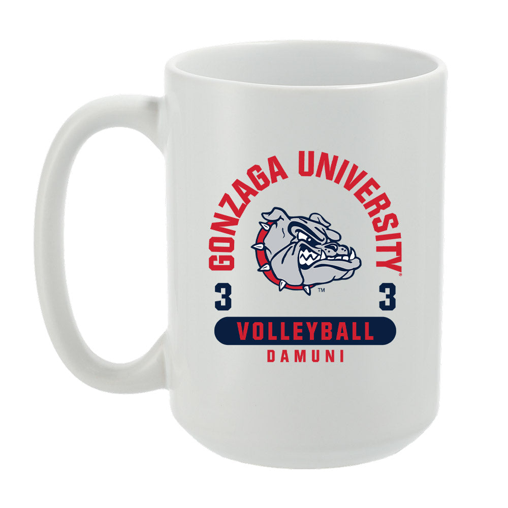 Gonzaga - NCAA Women's Volleyball : Nia Damuni - Coffee Mug