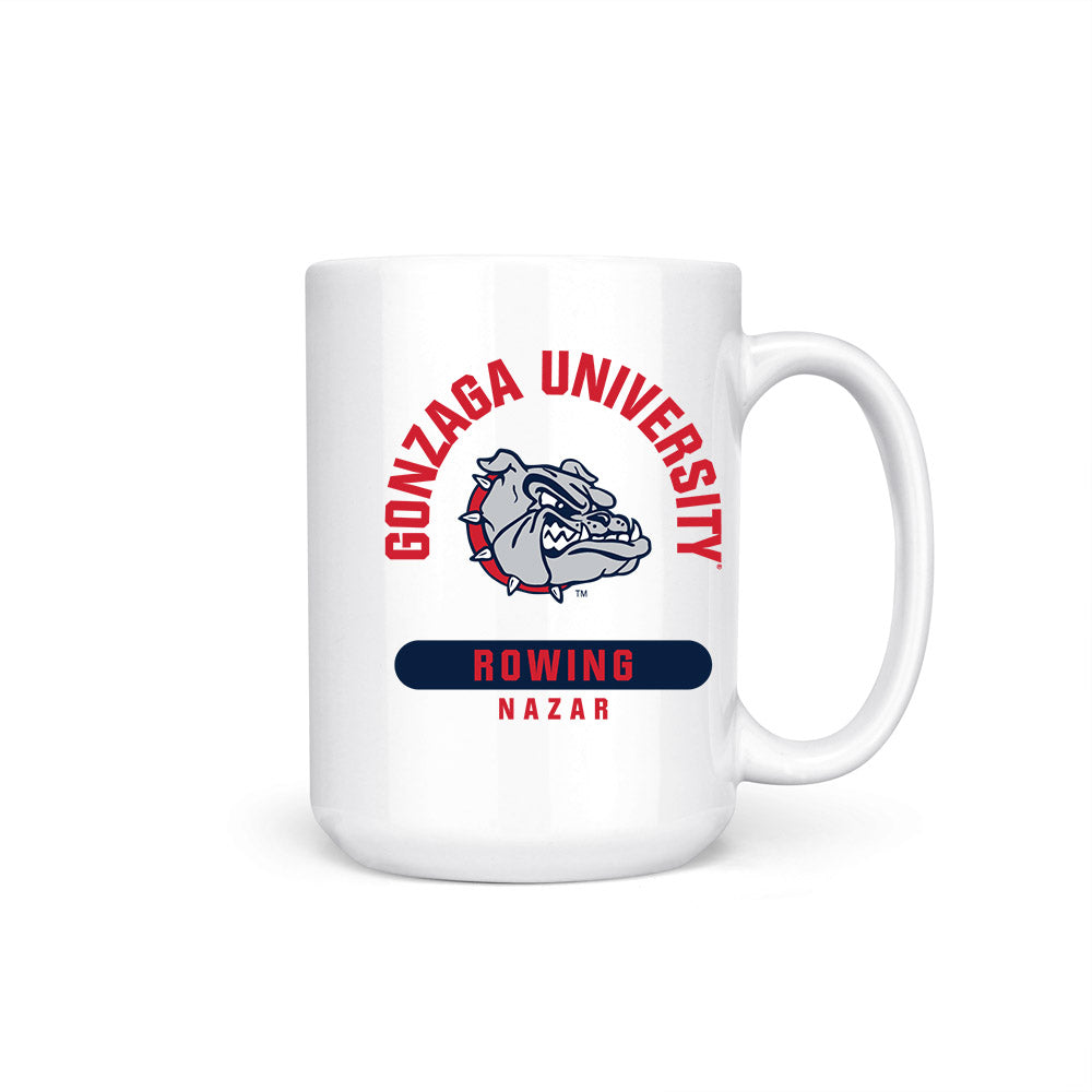 Gonzaga - NCAA Women's Rowing : Kate Nazar - Coffee Mug-0
