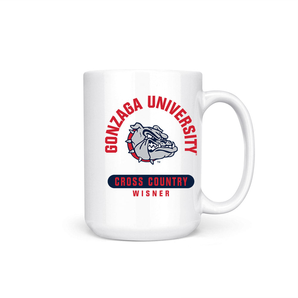 Gonzaga - NCAA Men's Cross Country : Jeron Wisner - Coffee Mug-0