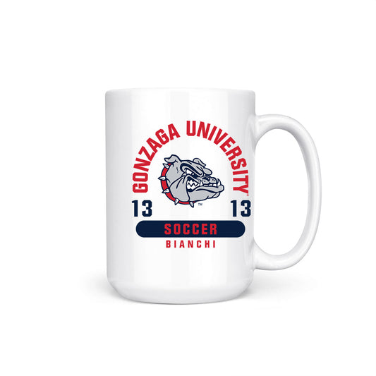 Gonzaga - NCAA Men's Soccer : Nicholas Bianchi - Coffee Mug-0