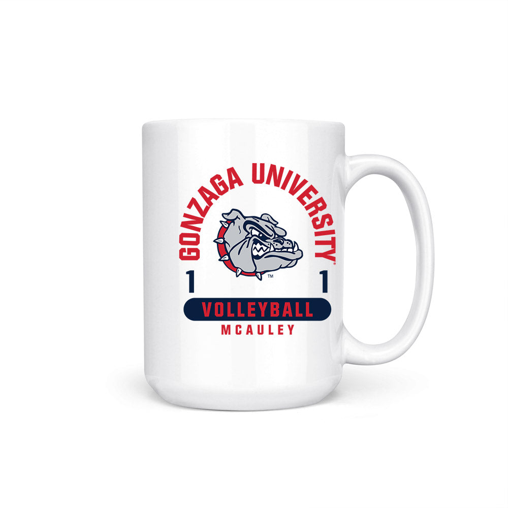 Gonzaga - NCAA Women's Volleyball : Kelly McAuley - Coffee Mug-0