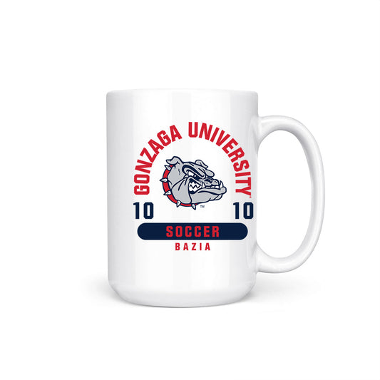 Gonzaga - NCAA Men's Soccer : Alexander Bazia - Coffee Mug-0