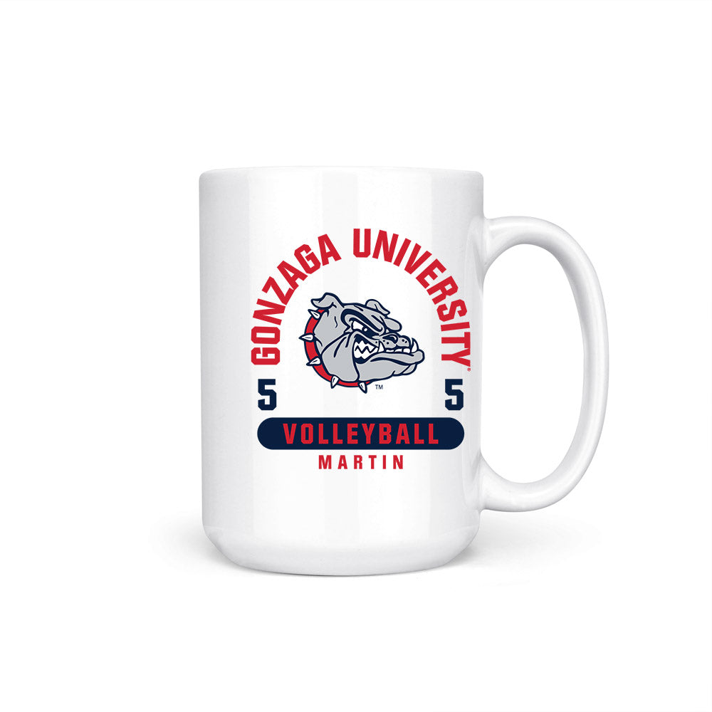 Gonzaga - NCAA Women's Volleyball : Brianna Martin - Coffee Mug-0
