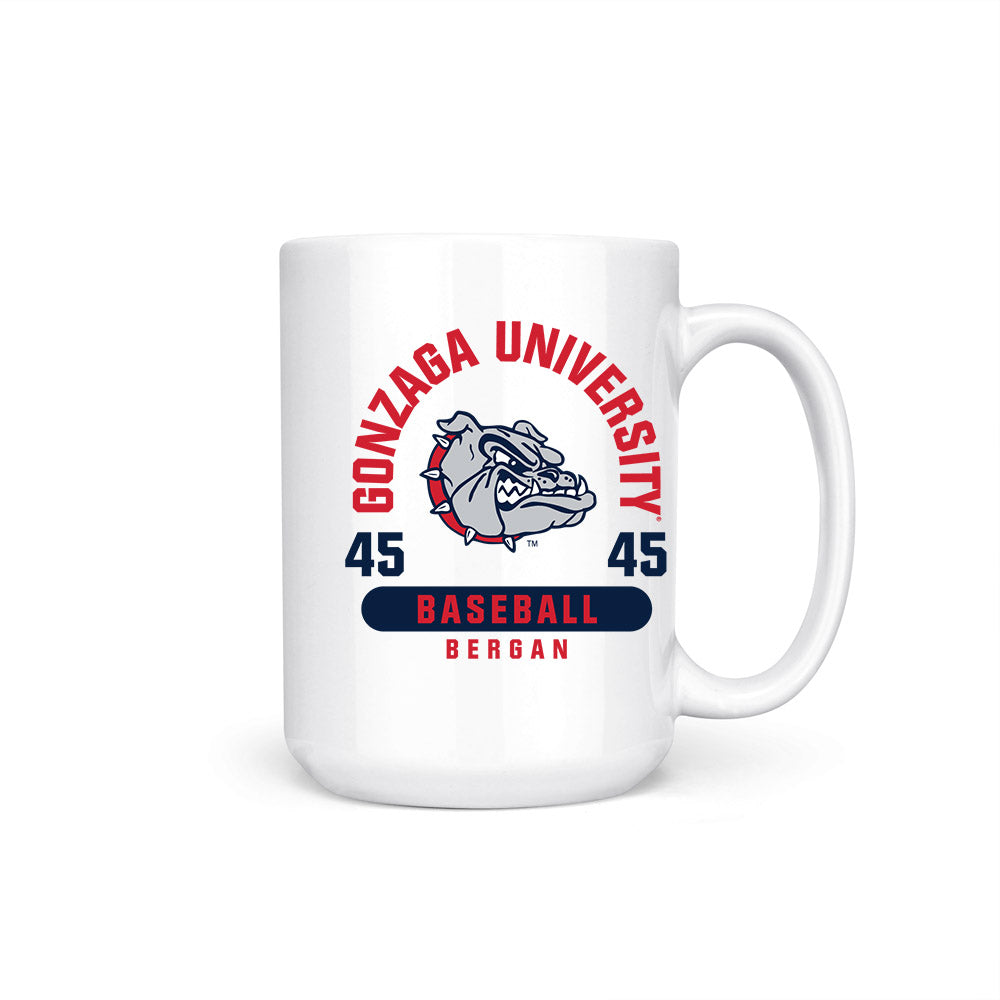 Gonzaga - NCAA Baseball : Ethan Bergan - Coffee Mug-0