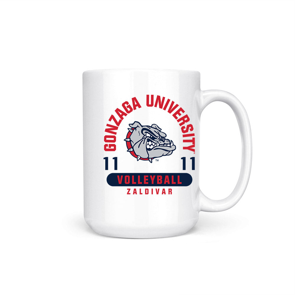 Gonzaga - NCAA Women's Volleyball : Carina Zaldivar - Coffee Mug-0