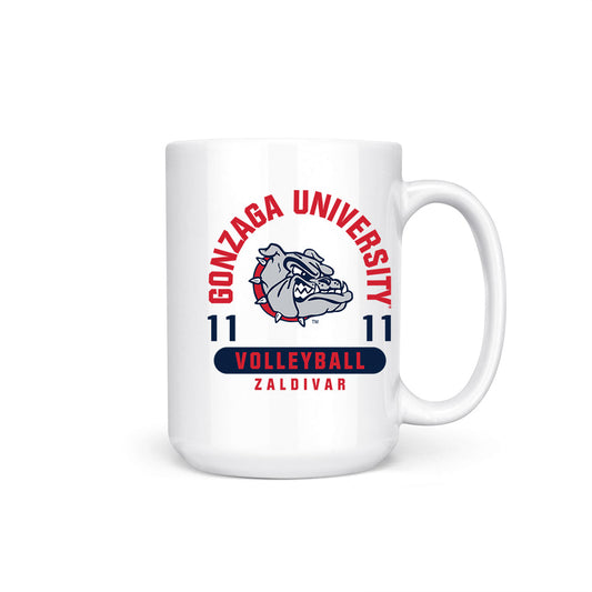 Gonzaga - NCAA Women's Volleyball : Carina Zaldivar - Coffee Mug-0