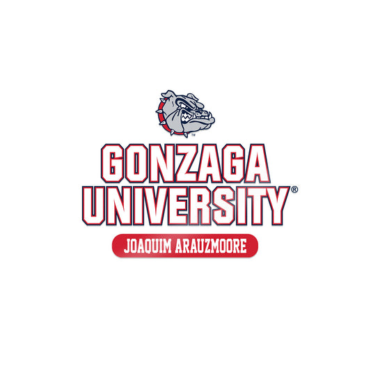 Gonzaga - NCAA Men's Basketball : Joaquim ArauzMoore - Sticker