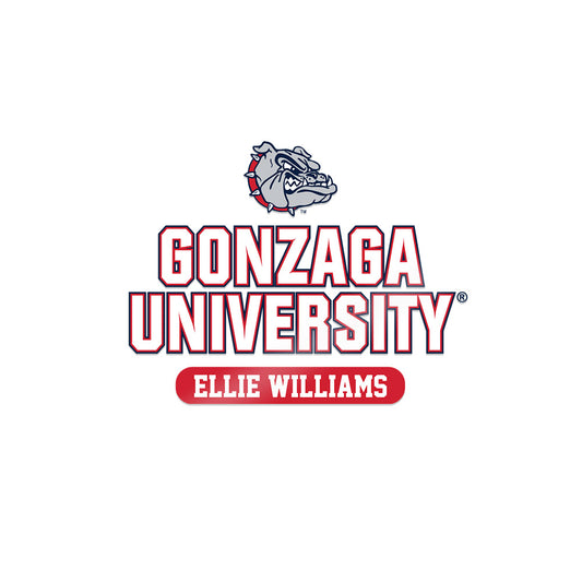 Gonzaga - NCAA Women's Soccer : Ellie Williams - Sticker