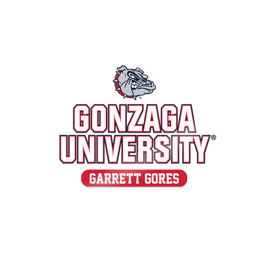 Gonzaga - NCAA Baseball : Garrett Gores - Sticker