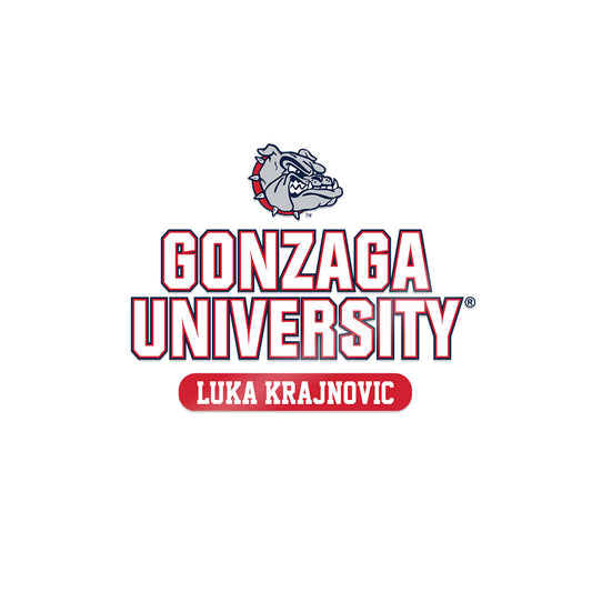 Gonzaga - NCAA Men's Basketball : Luka Krajnovic - Sticker