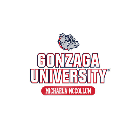 Gonzaga - NCAA Women's Soccer : Michaela McCollum - Sticker