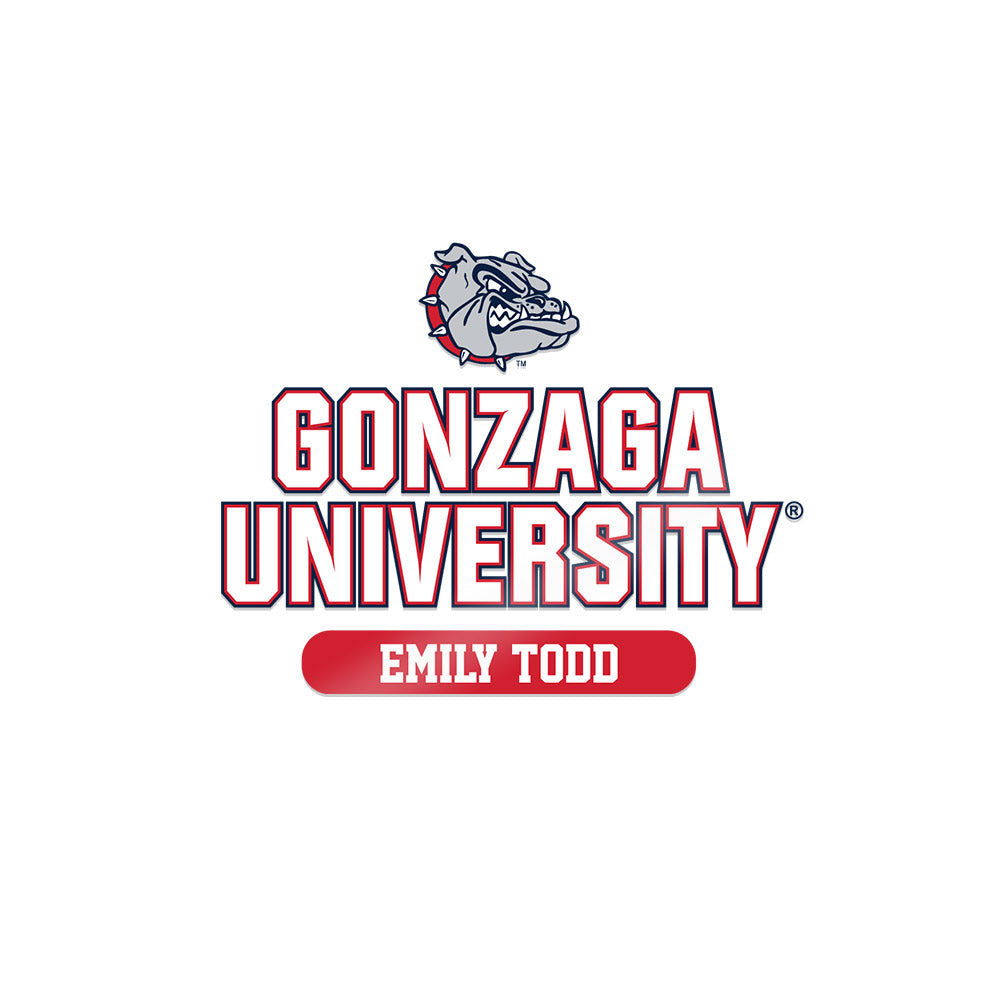 Gonzaga - NCAA Women's Soccer : Emily Todd - Sticker