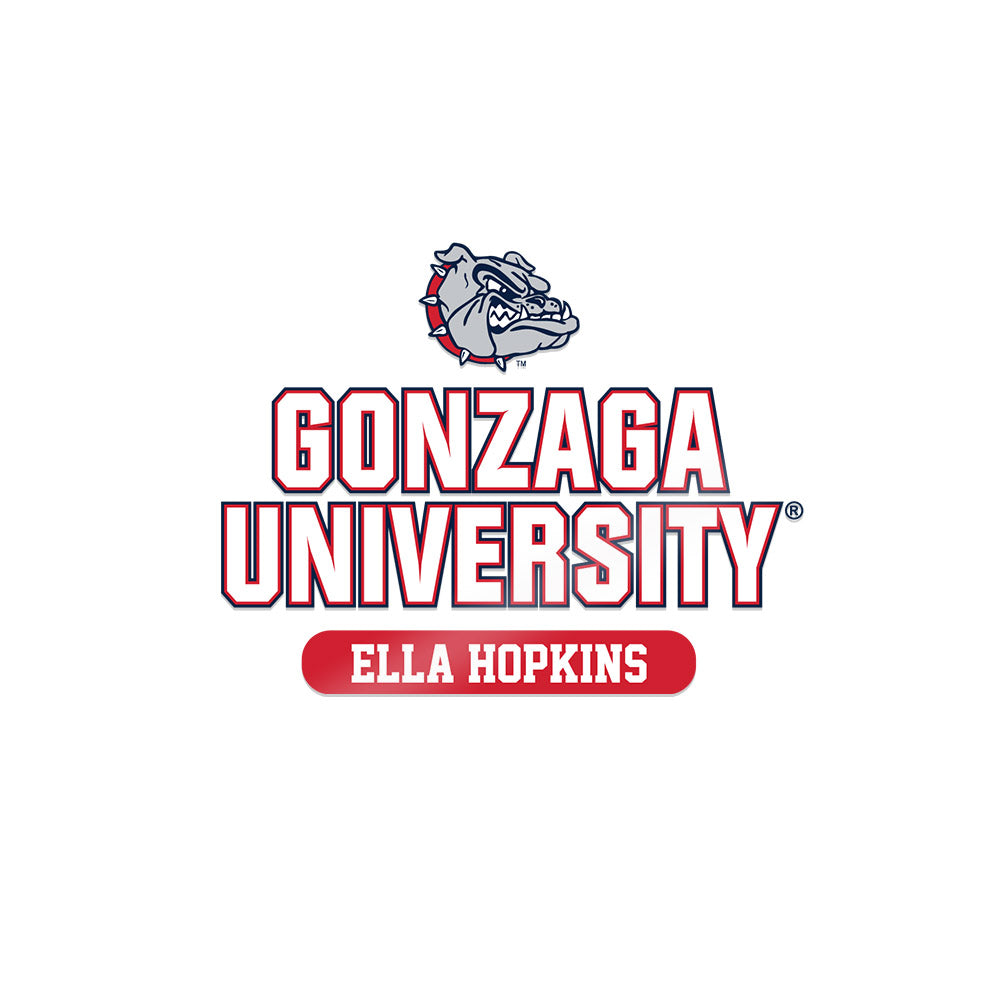 Gonzaga - NCAA Women's Basketball : Ella Hopkins - Sticker