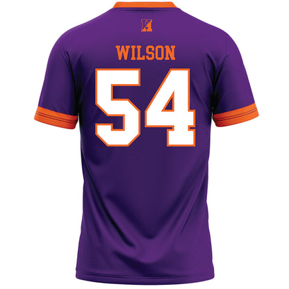 HWS - NCAA Men's Lacrosse : Elhanan Wilson - Purple Lacrosse Jersey-1